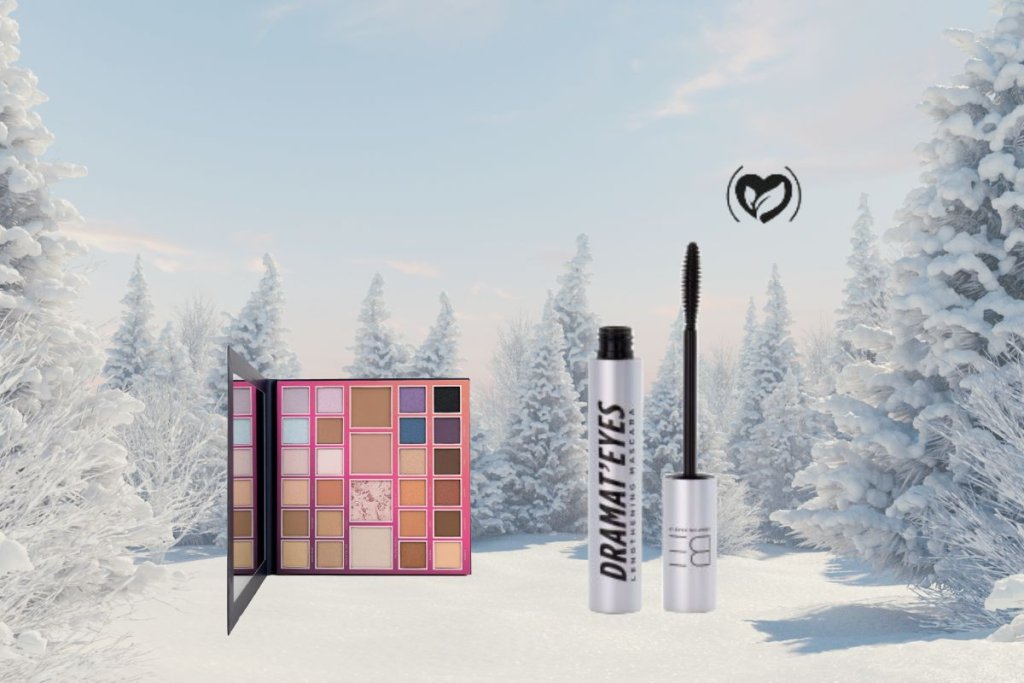 BE Creative Make-up – Tusz do rzęs Dramat'eyes ICI PARIS XL & ONLY YOU – Paleta cieni do powiek Swing it baby ICI PARIS XL